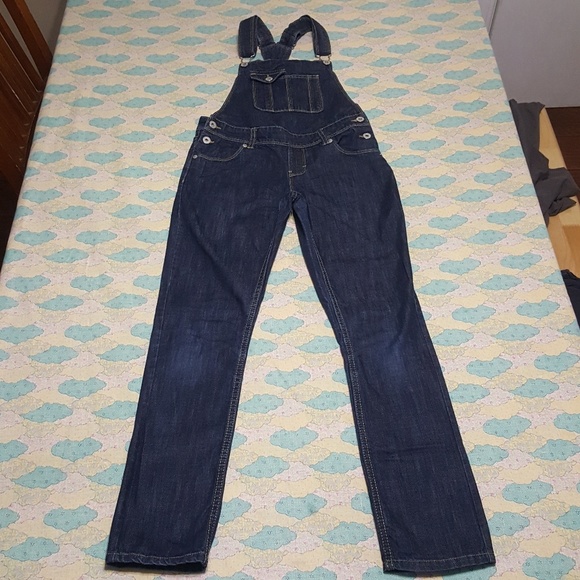 girls levi overalls